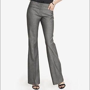 Express dark gray editor pants